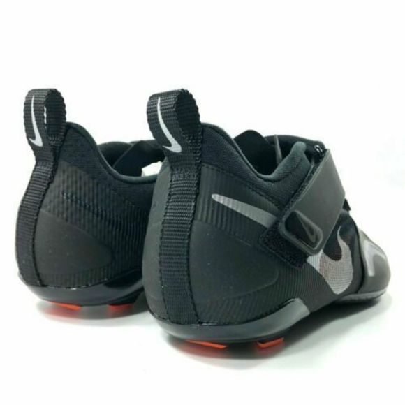 Nike CW2191-008 Men's Sz 10.5 Black/Red/Silver SuperRep Indoor Cycling Shoes - Picture 3 of 5